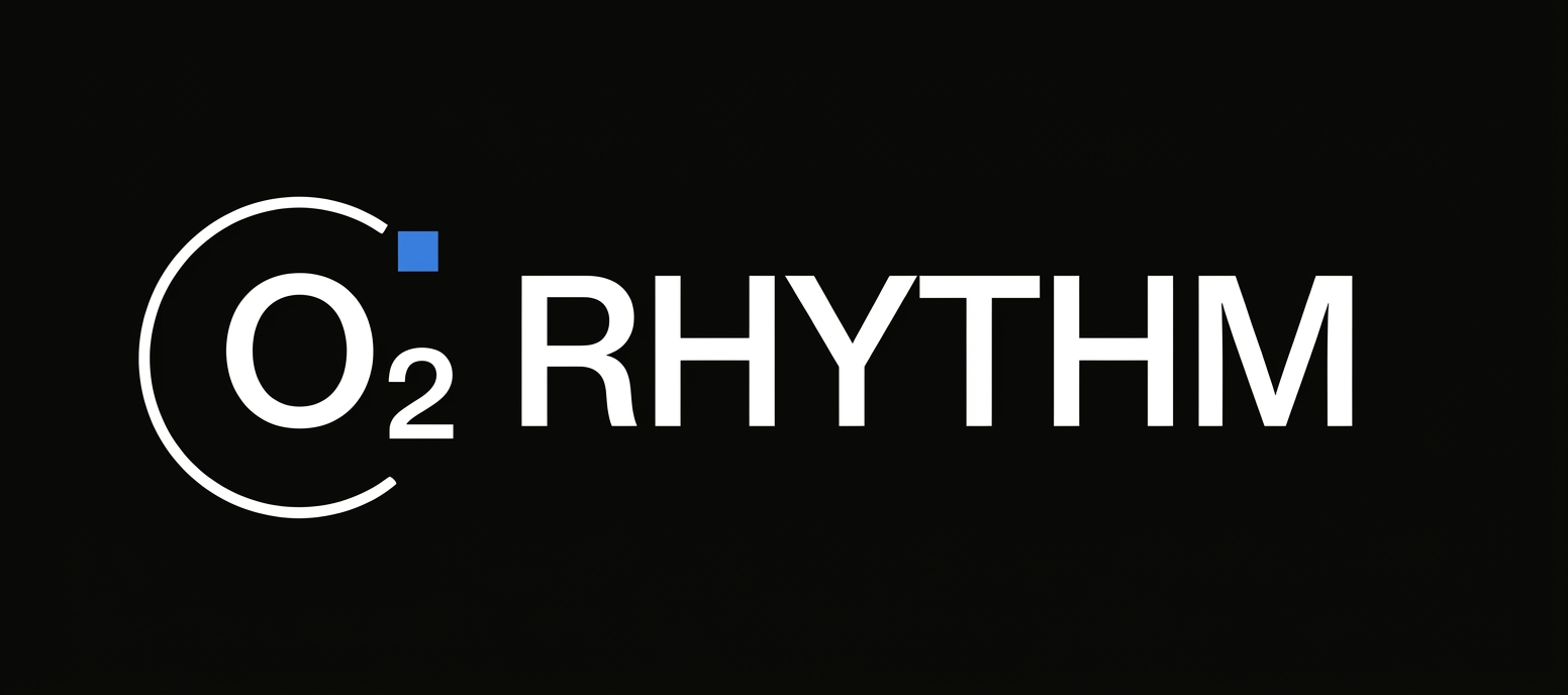 O₂ Rhythm logo